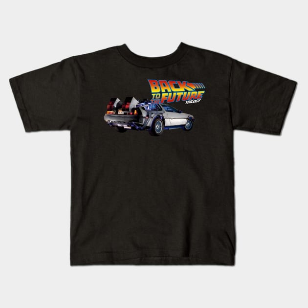 Back To The Future Kids T-Shirt by ezzobair